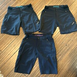 Zoic Navaeh Mountain Bike Shorts- 3 pair!